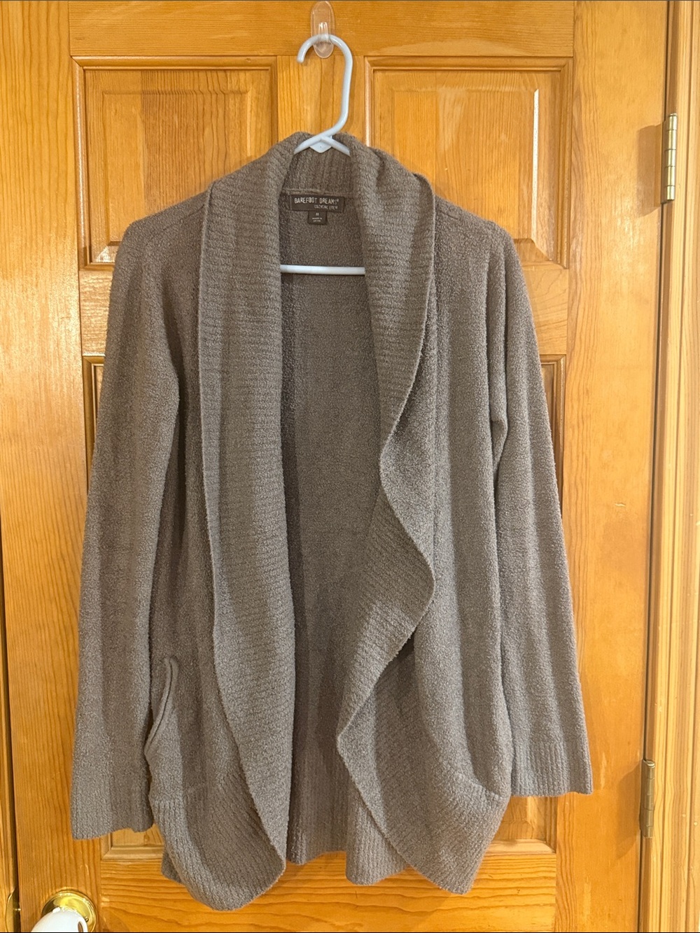 Barefoot Dream cozy chic lite open cardigan sweater size medium.